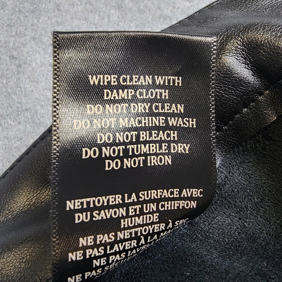 Blank NYC Black Faux Leather Trousers Women 30 Waist - Picture 10 of 10